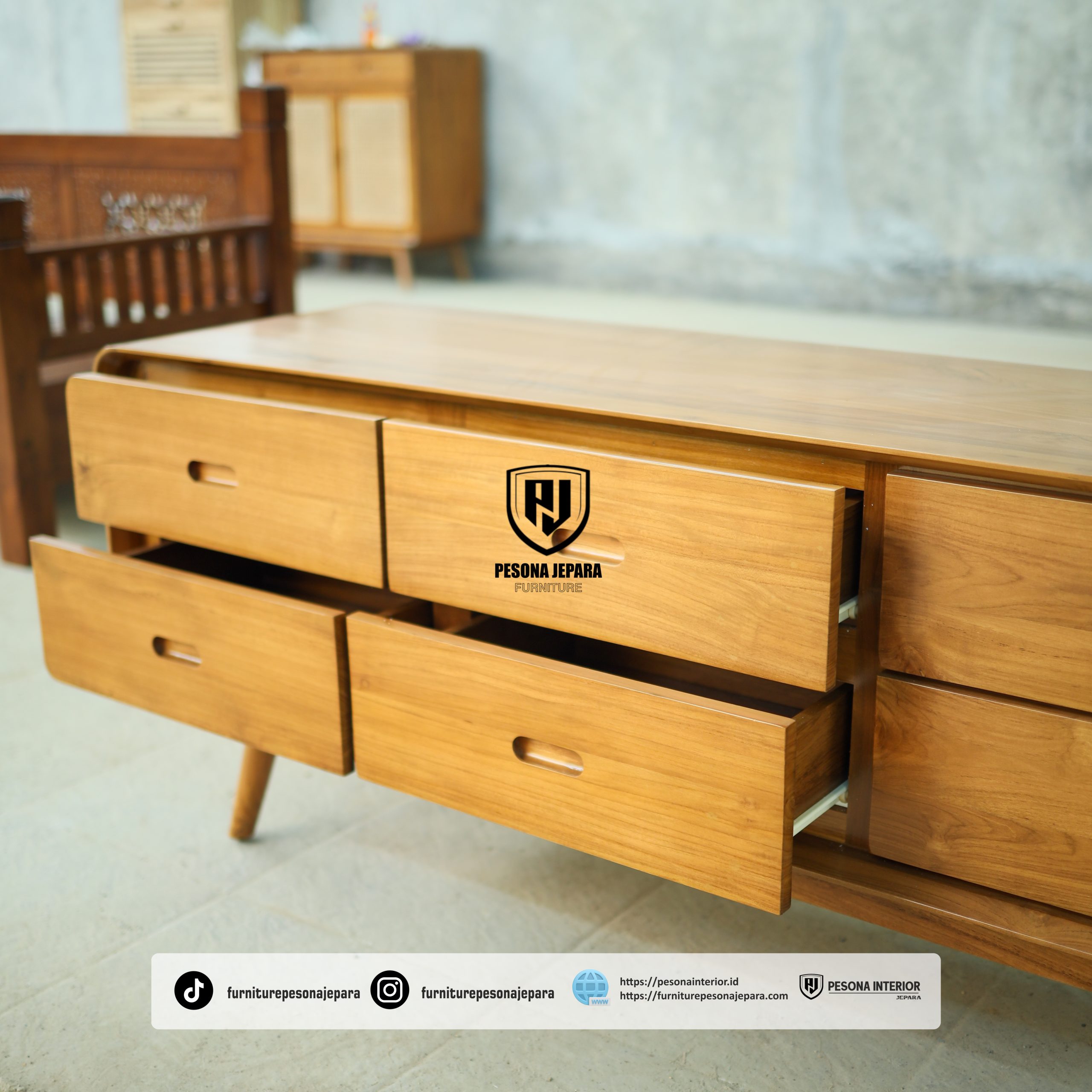 Bufet Tv Full Laci - Gambar 3