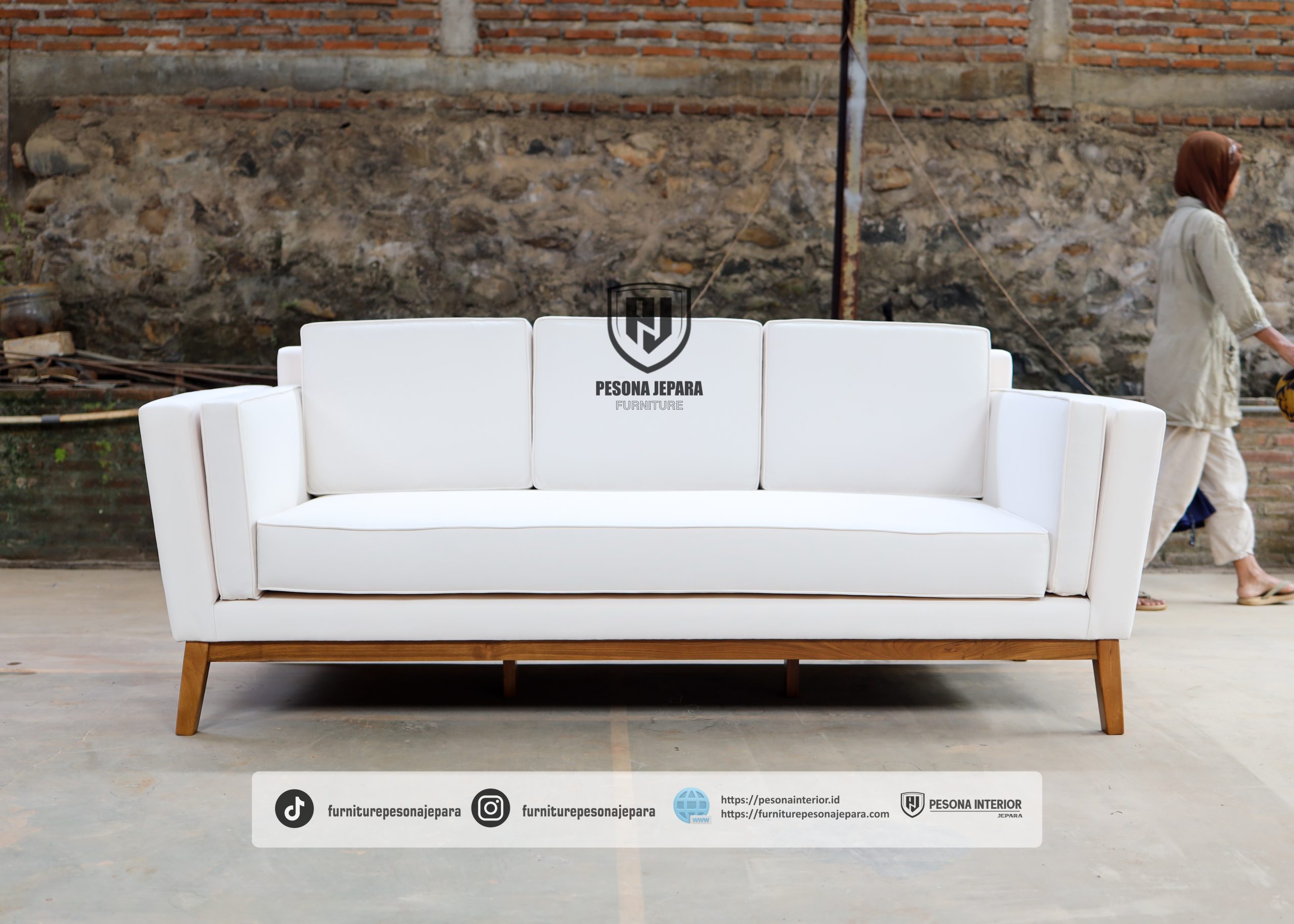 Sofa Minimalis 3 Seater - Gambar 4