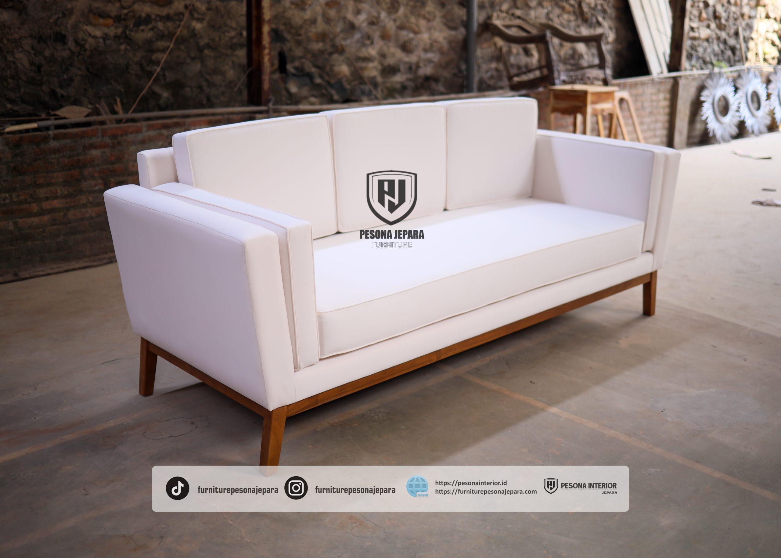 Sofa Minimalis 3 Seater - Gambar 3