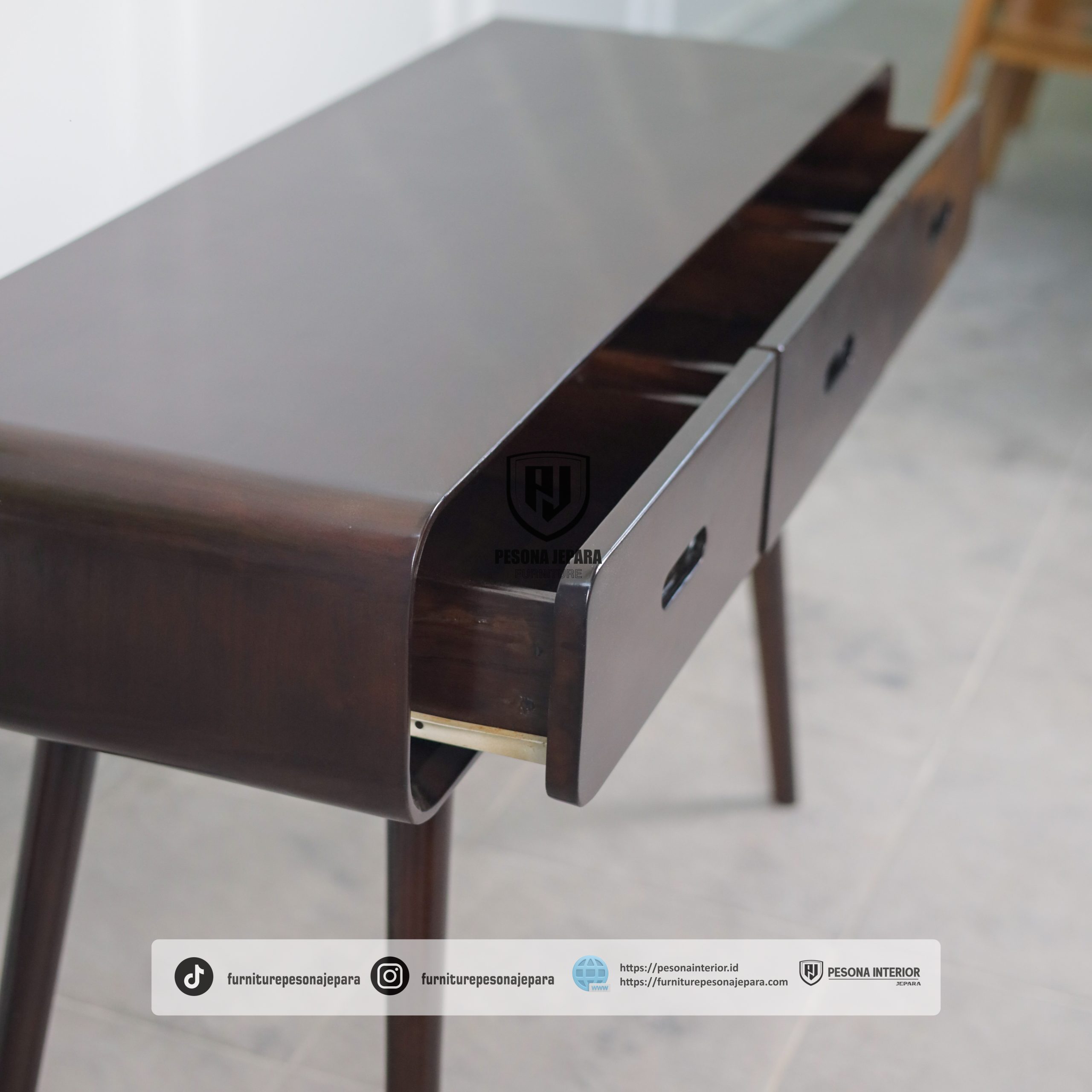 Meja Konsul 3 Laci - Gambar 5