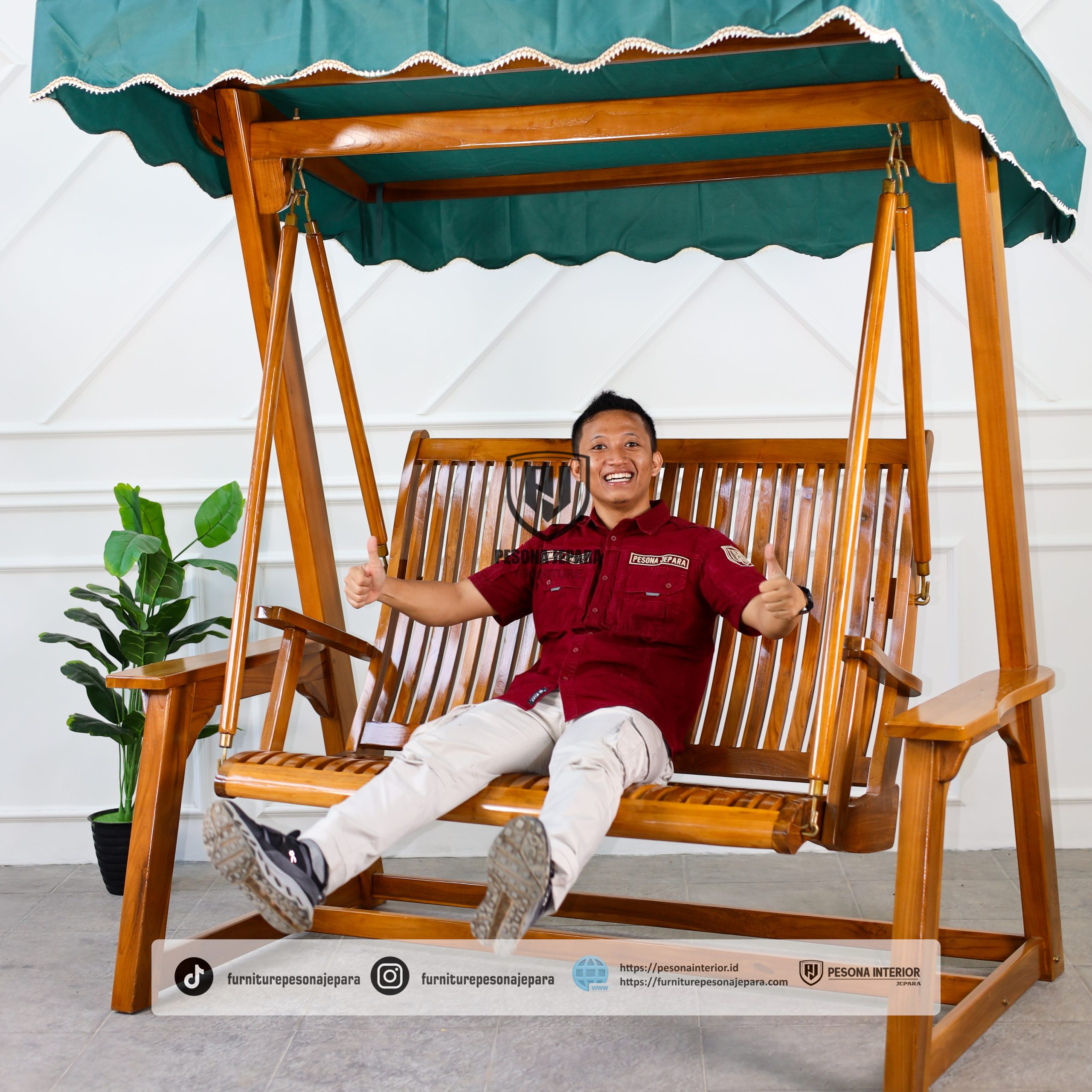 Ayunan Taman Jumbo - Gambar 3