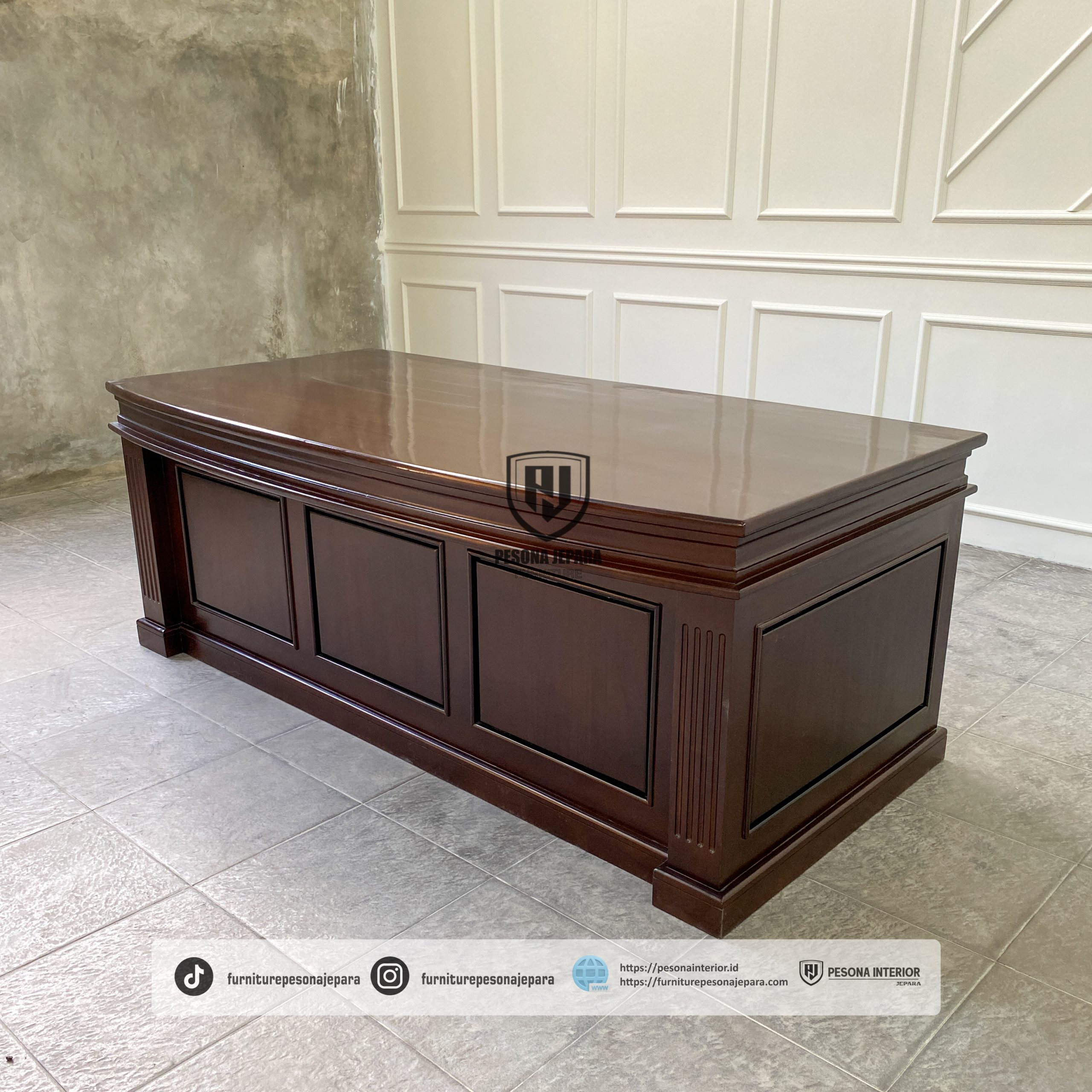 Meja Direktur untuk Kantor - Gambar 4