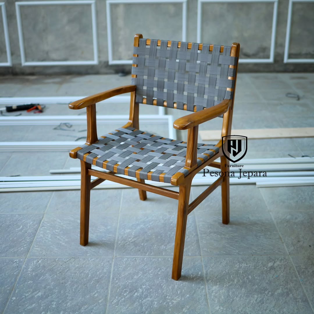 Kursi Makan Anyaman Kain - Gambar 3