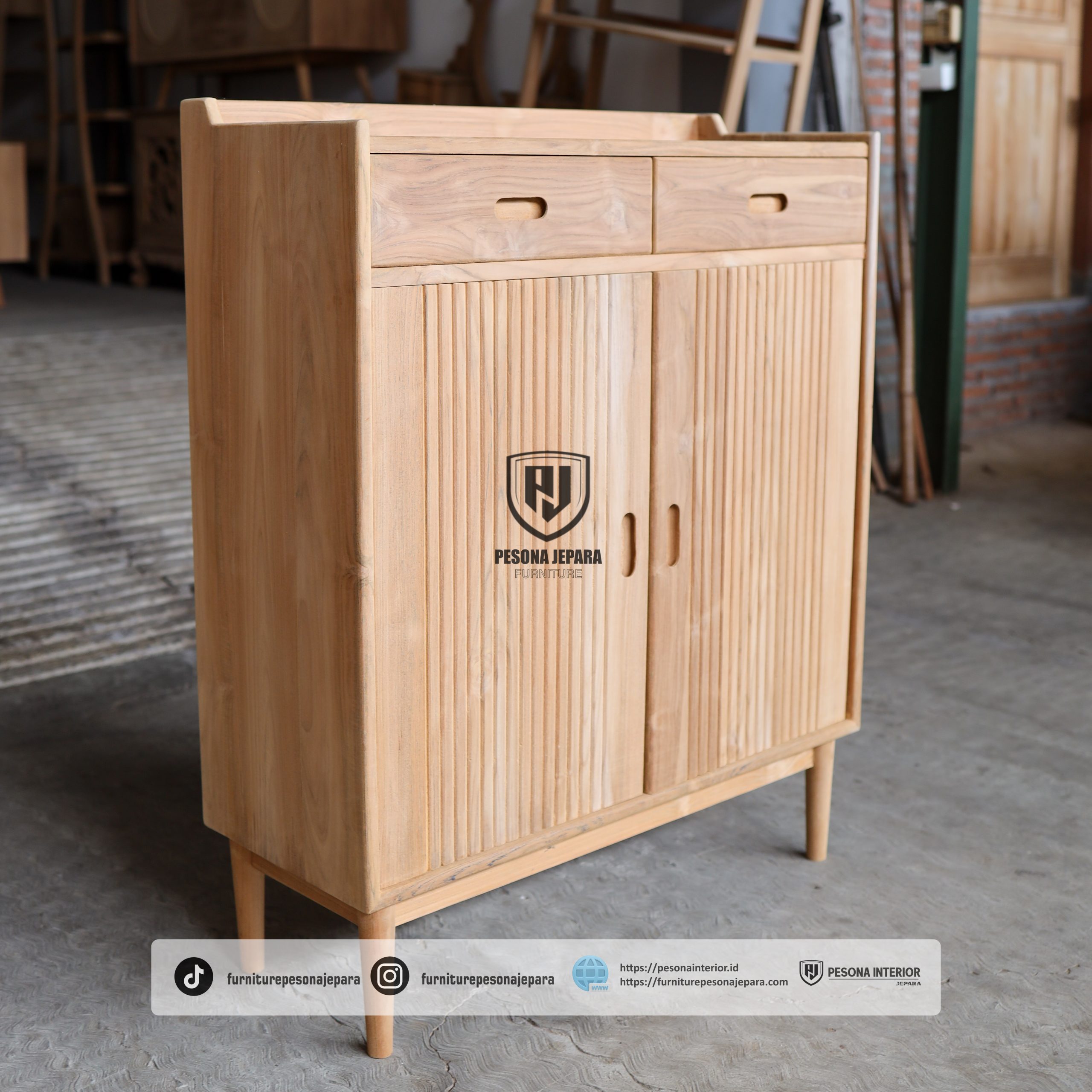 Almari Sepatu Minimalis Kotak - Gambar 5