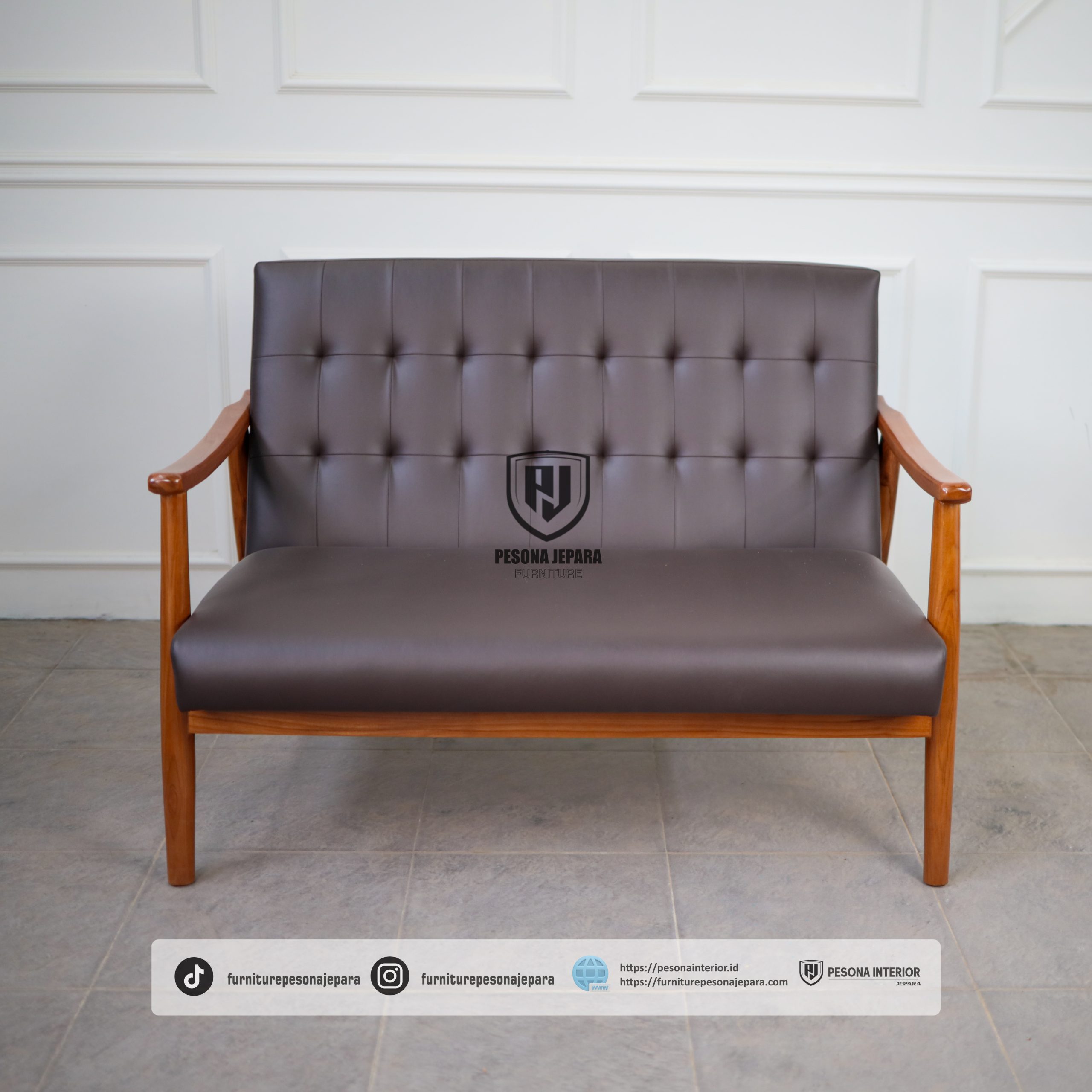 Sofa Minimalis 2 Seater - Gambar 3