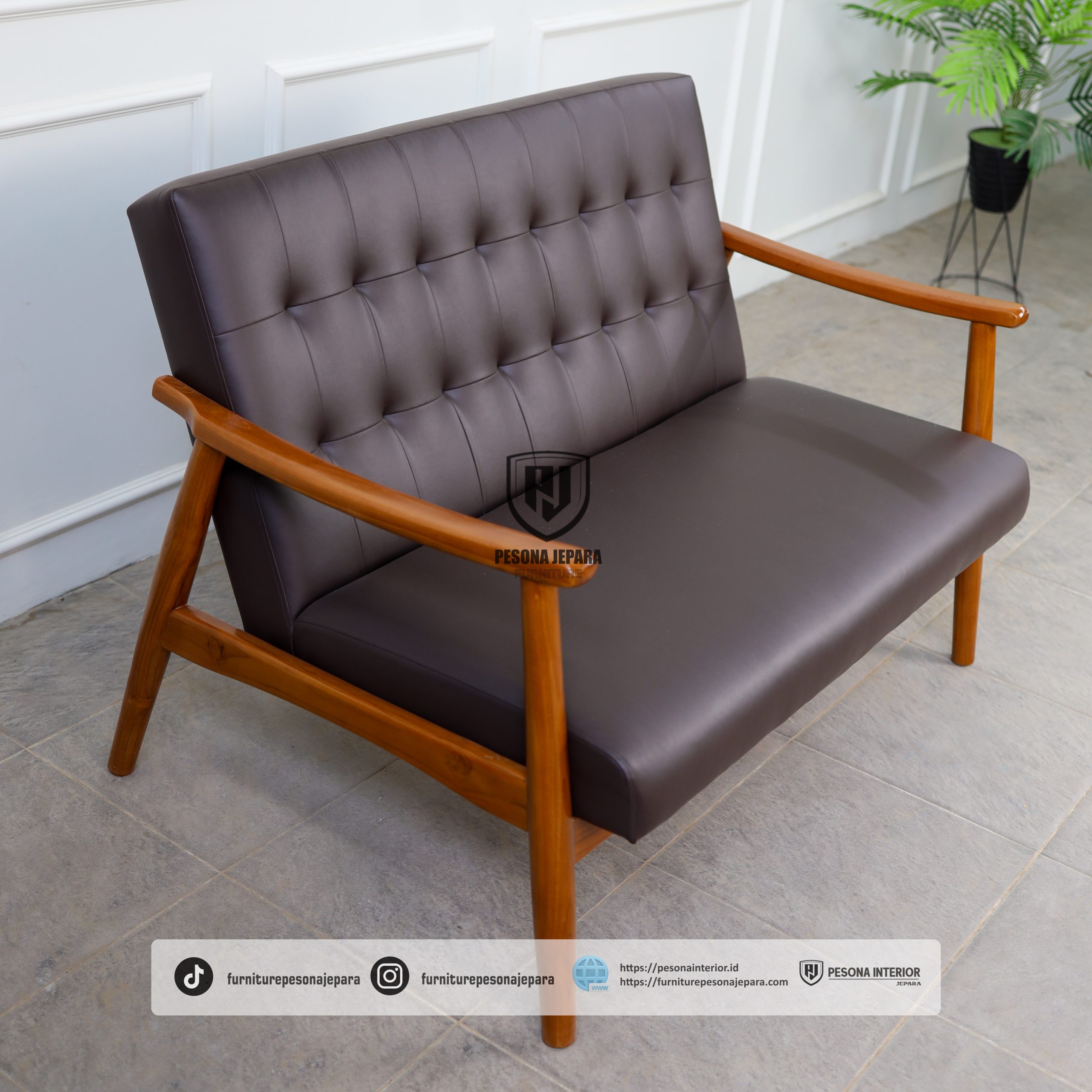 Sofa Minimalis 2 Seater - Gambar 5