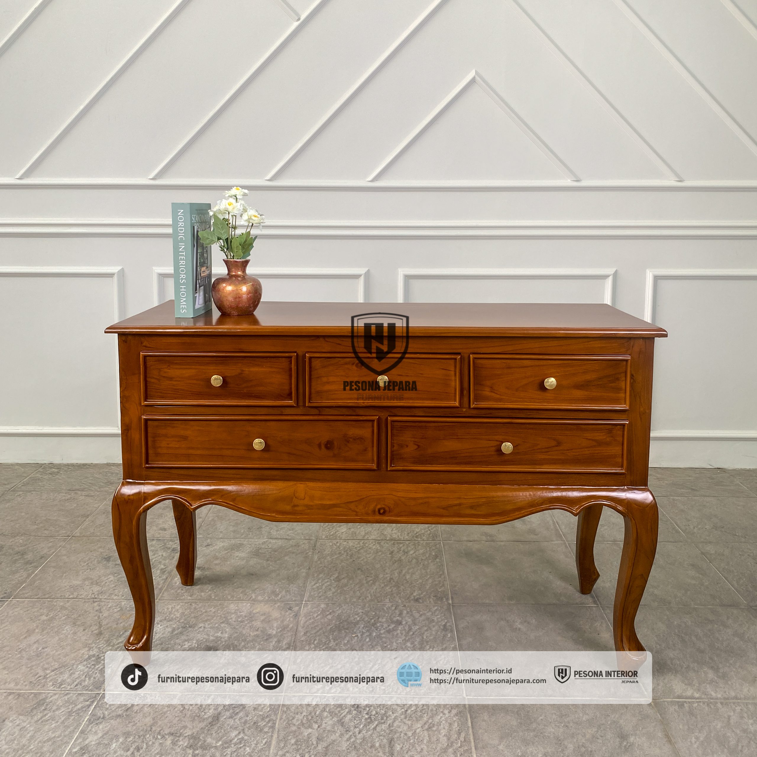 Meja Konsul Model Laci - Gambar 2