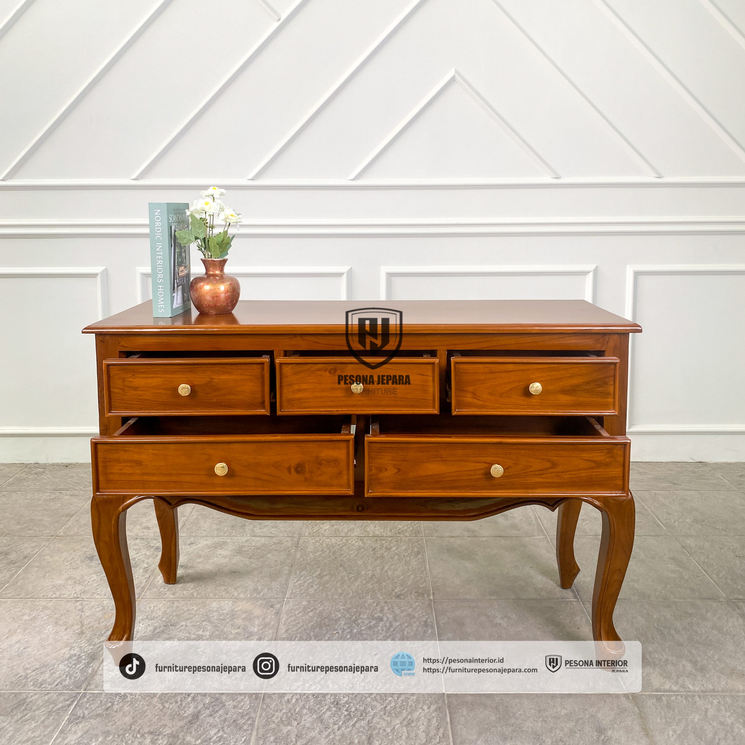 Meja Konsul Model Laci - Gambar 3