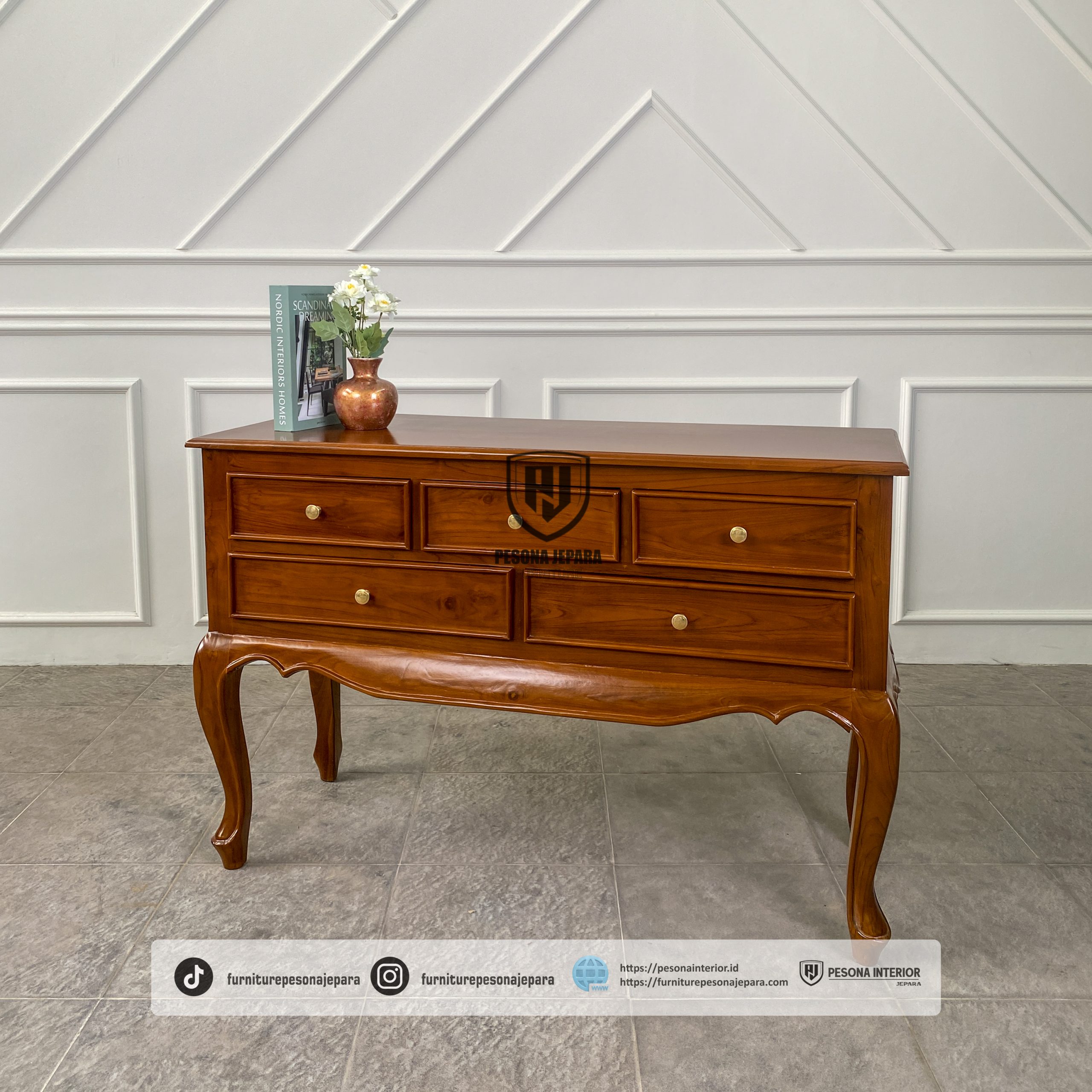 Meja Konsul Model Laci - Gambar 4