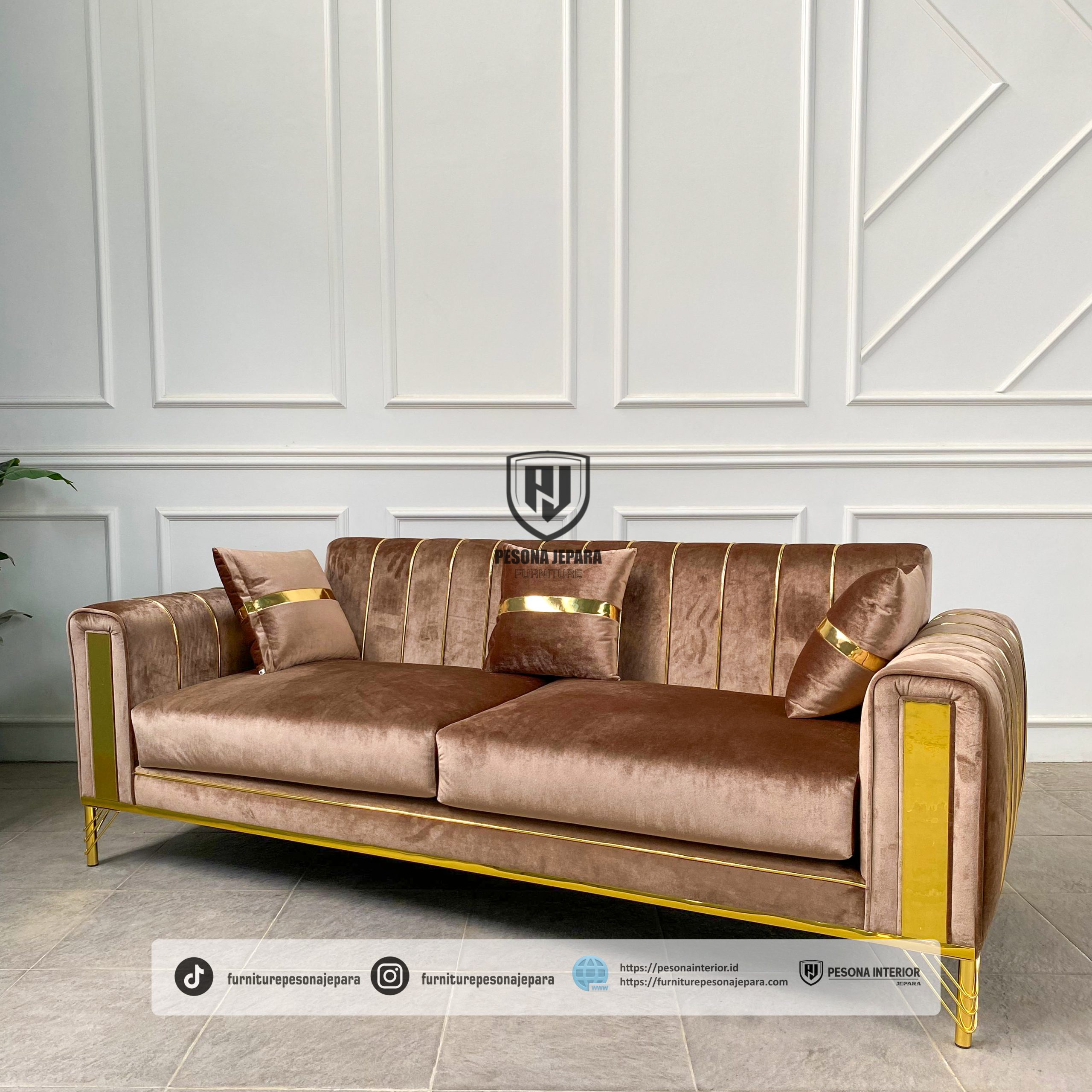 Sofa Pafel 2 Siter - Gambar 2