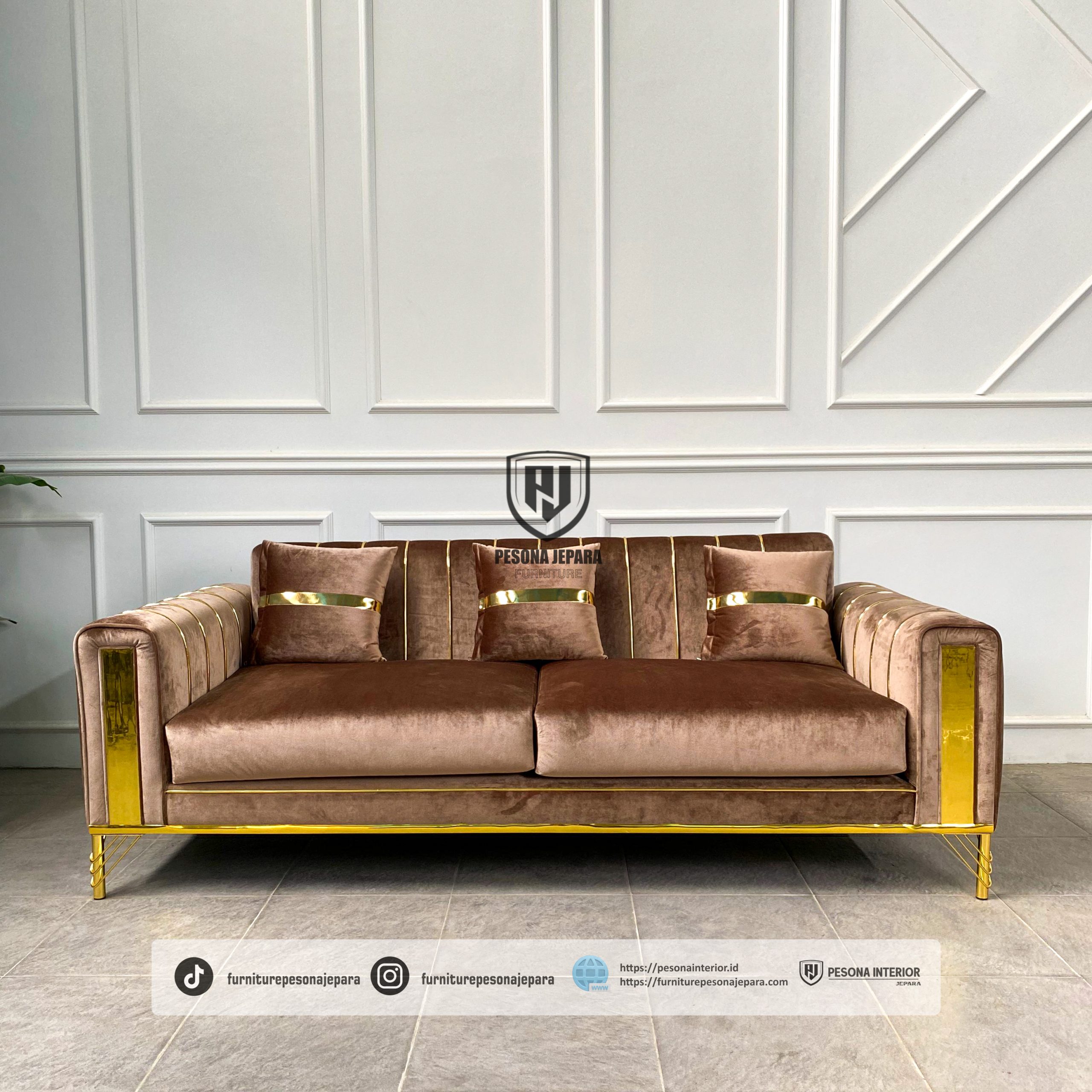 Sofa Pafel 2 Siter - Gambar 3