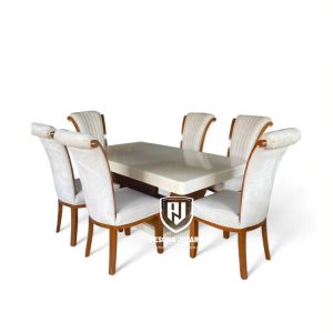 Set Kursi Makan Marmer