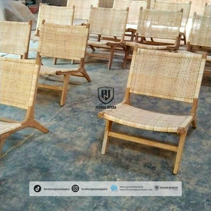 Kursi Teras Santai Rotan - Gambar 5