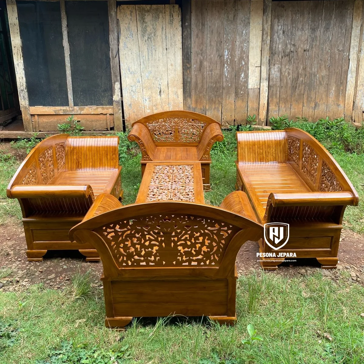 Kursi Tamu Wingback - Gambar 3