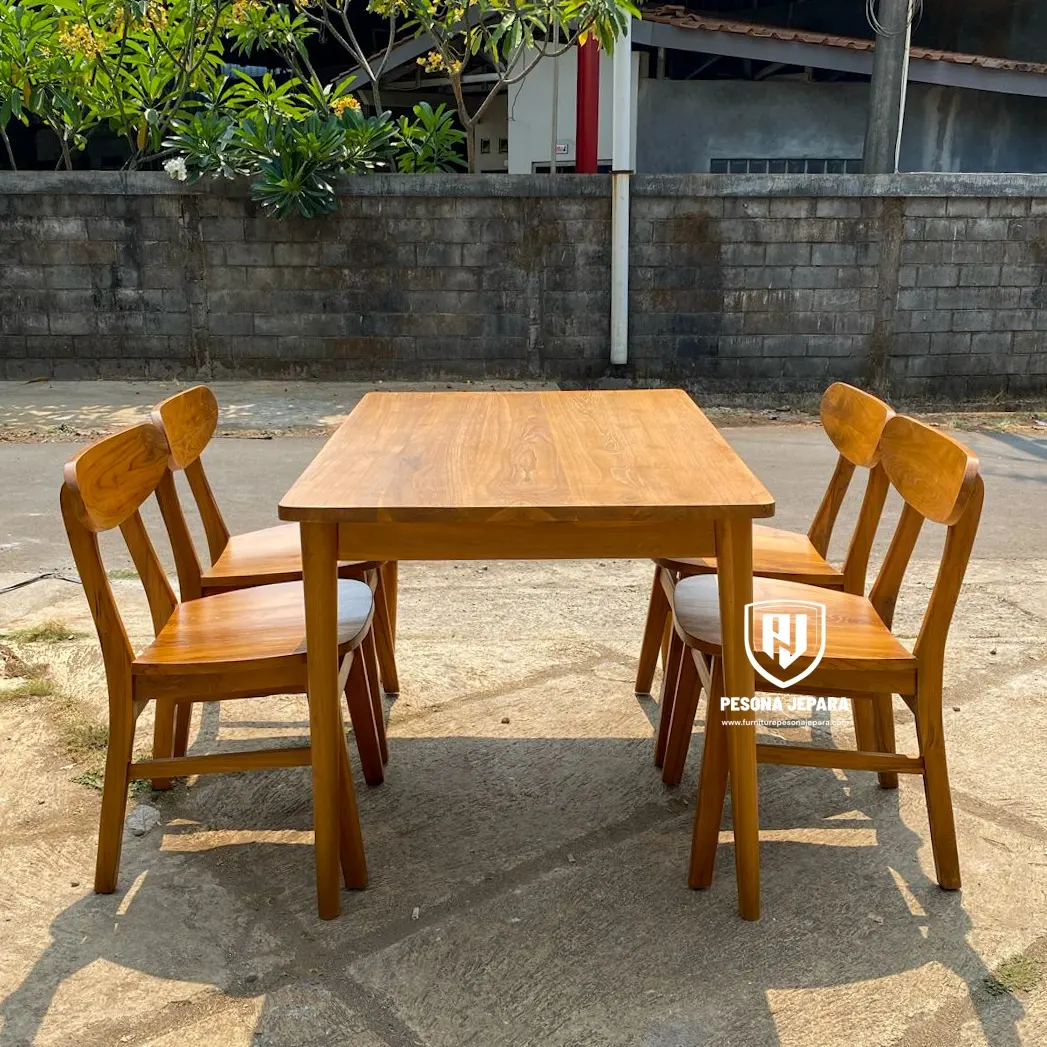 Kursi Makan Ropan Jati - Gambar 4