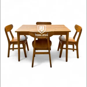Set Kursi Makan Ropan Jati