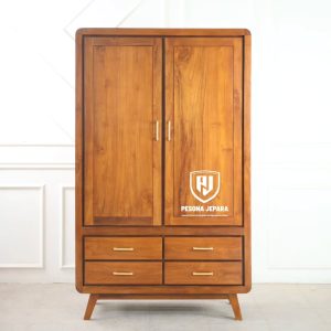 Almari Retro Kayu Jati