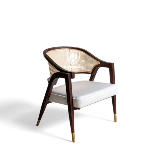 Kursi Cafe Chusion Jok Busa Kombinasi Rotan