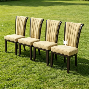 Set Kursi Makan Modern Klasik Aurora - Isi 4]