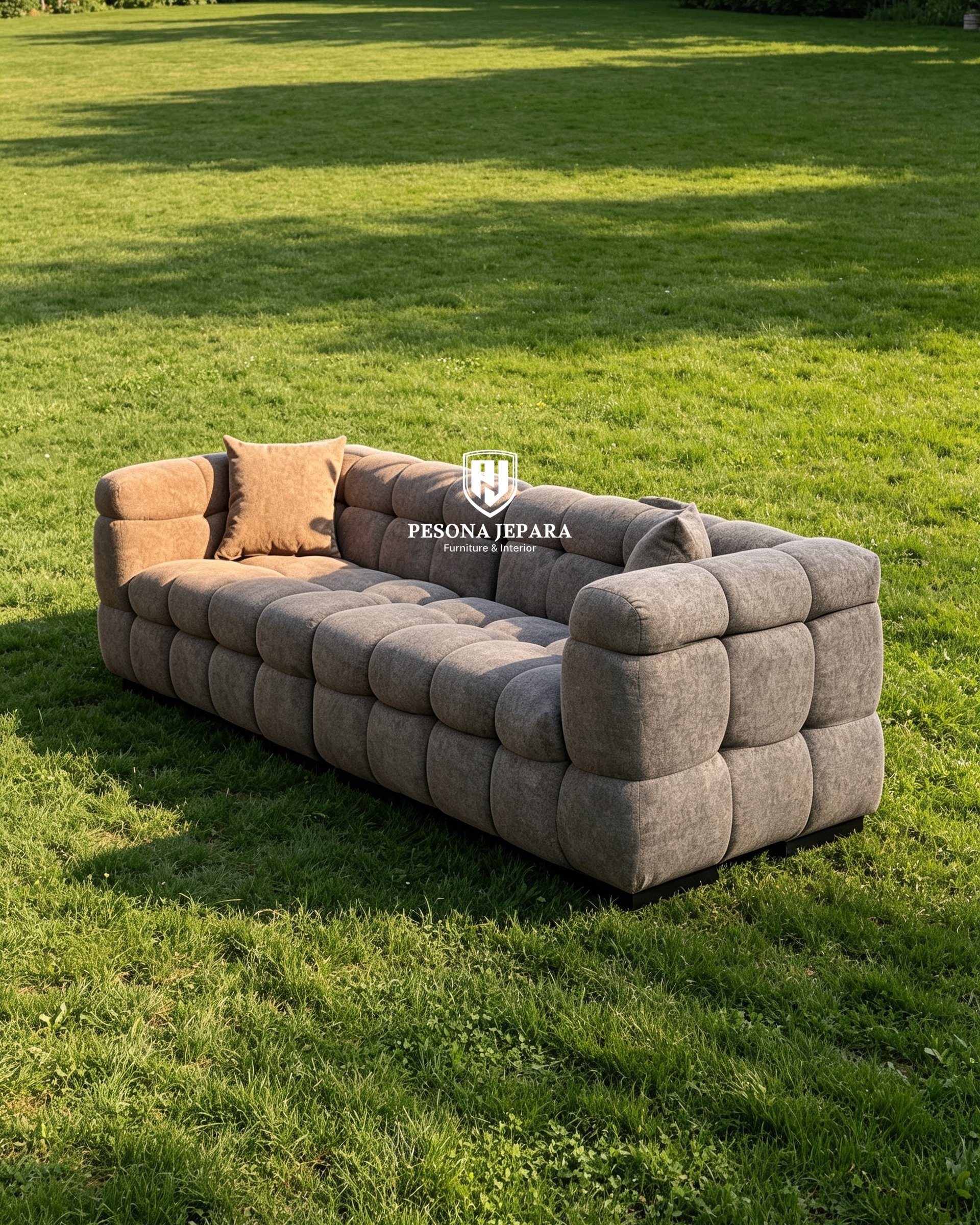Sofa Moduler Minimalis Tufted - Gambar 2