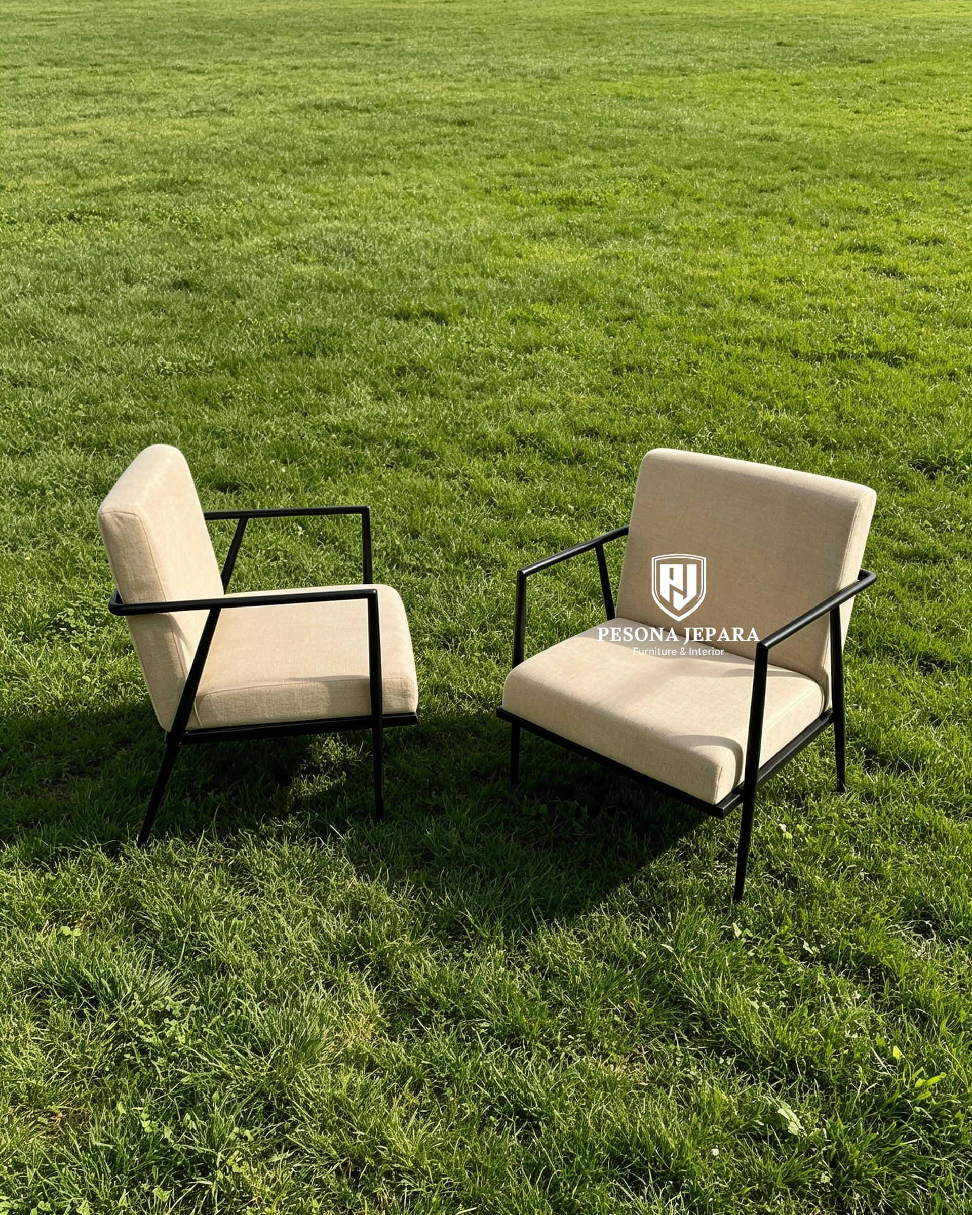 Set Kursi Santai / Armchair Minimalis Industrial