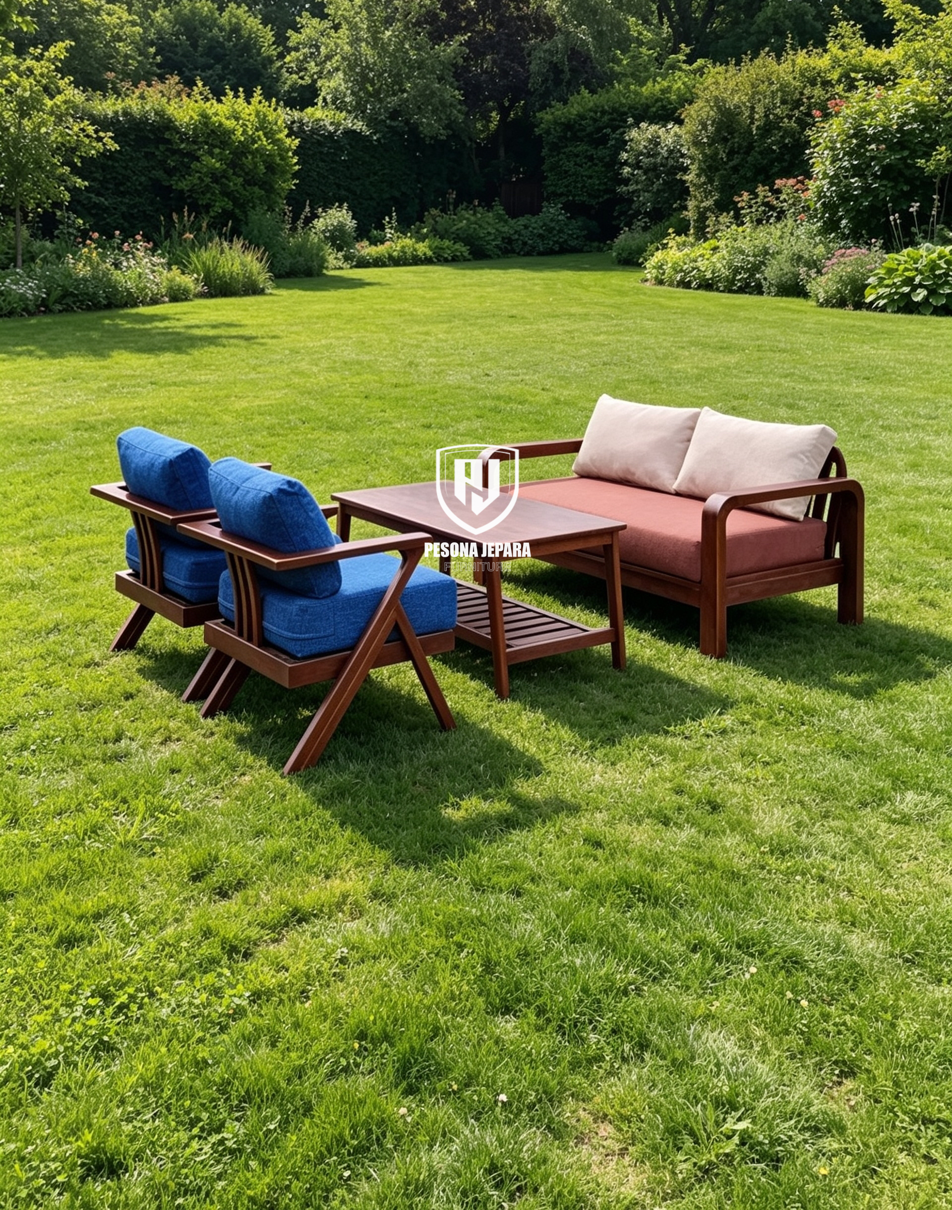 Set Kursi & Sofa Taman Minimalis
