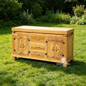 Credenza / Buffet TV Jati Minimalis Ethnic