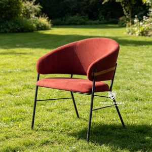 Kursi Santai Minimalis Modern Terakota