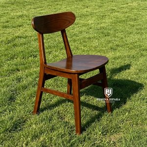 Kursi Makan Kayu Jati Mid-Century Modern