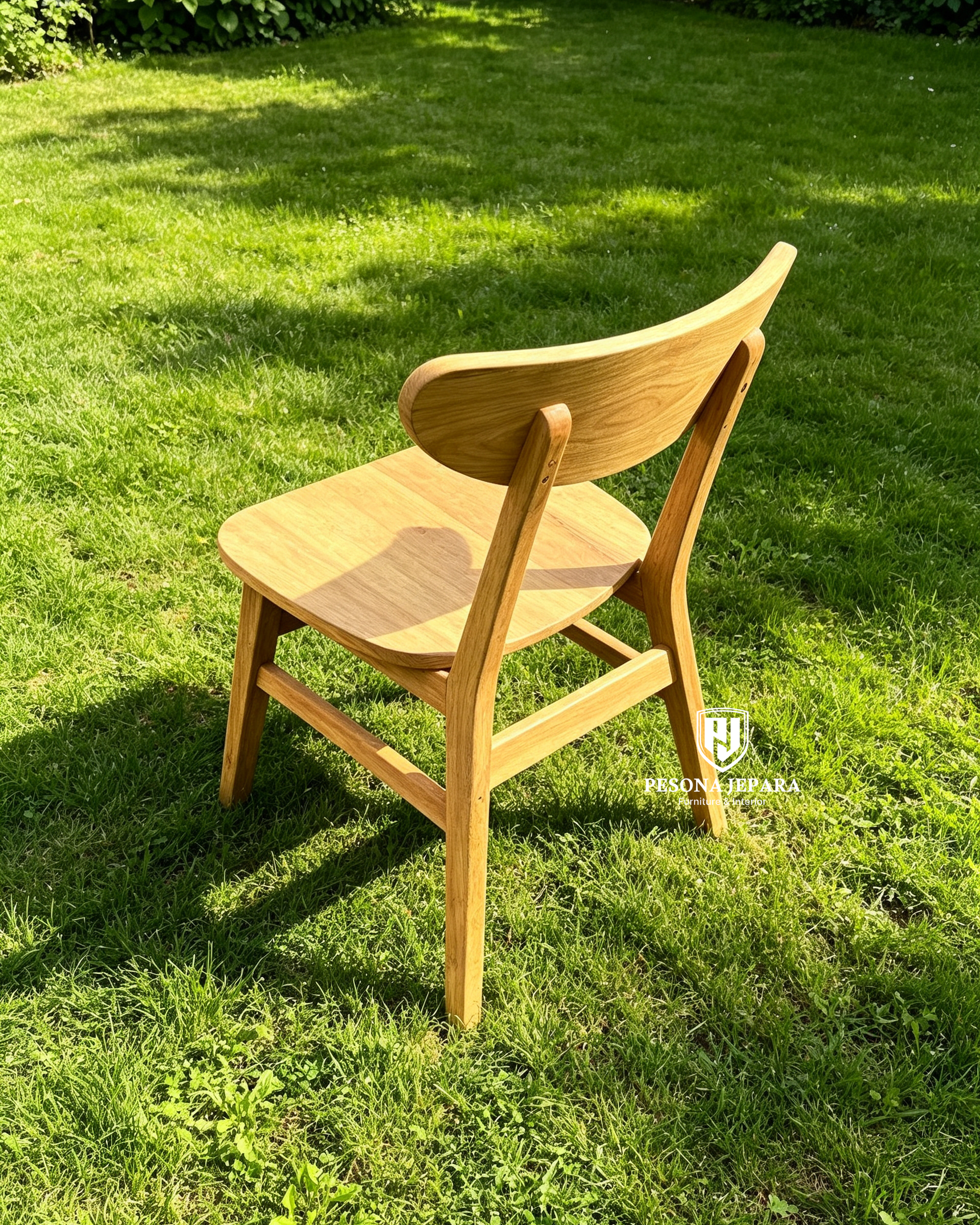 Kursi Makan Jati Minimalis 'Sora Chair - Gambar 4